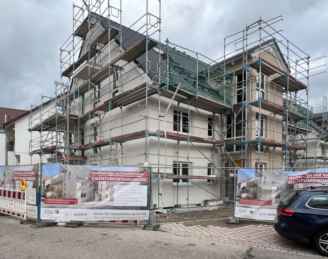 Neubau Ortsstra�e Karlsruhe Stupferich